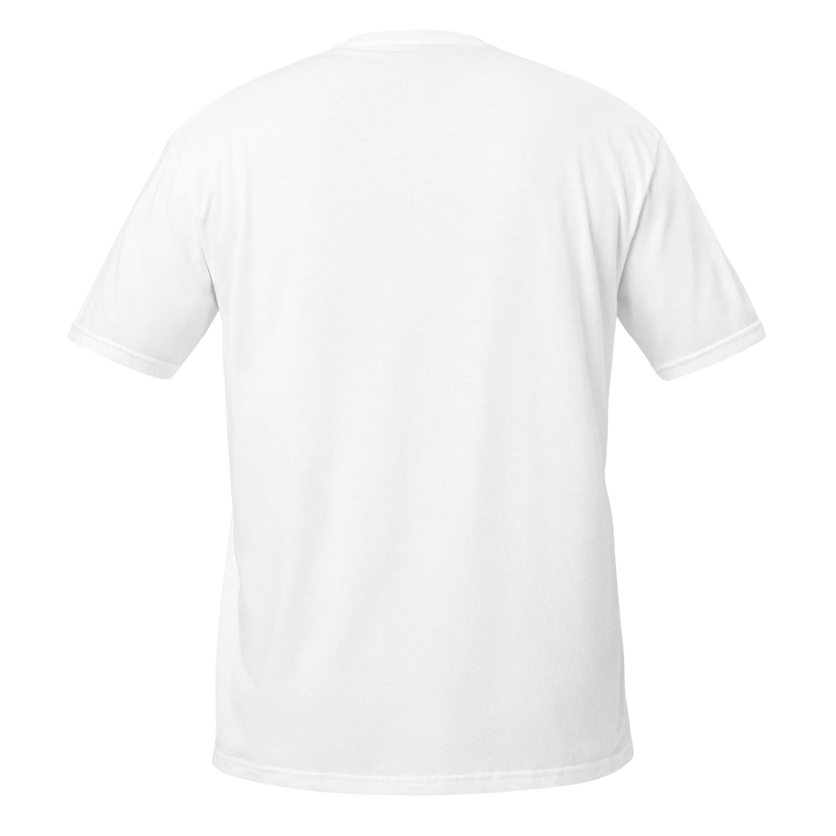 Ref, Are You Blind? t-shirt in white, back view