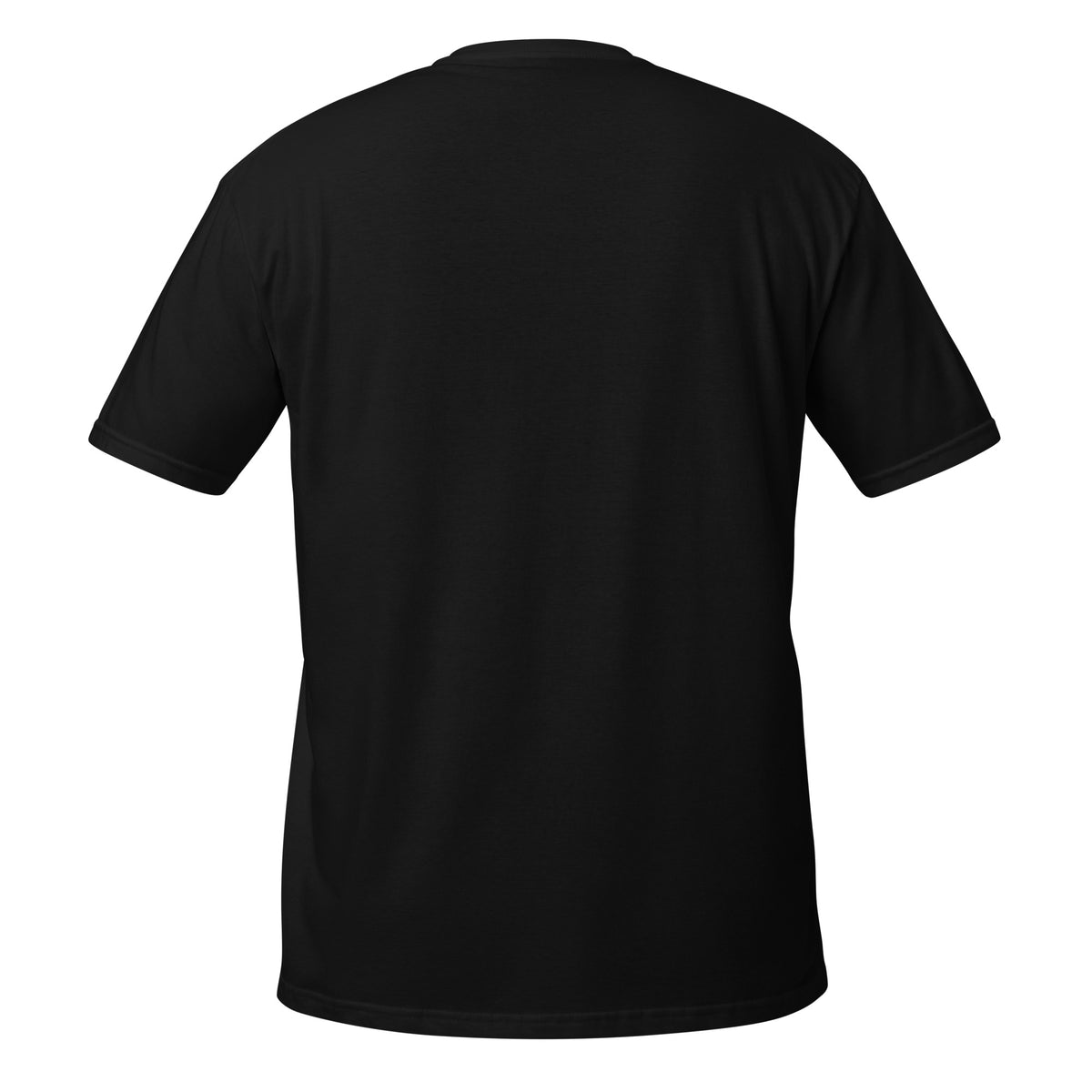 You're Getting Sacked t-shirt in black, alternative back view